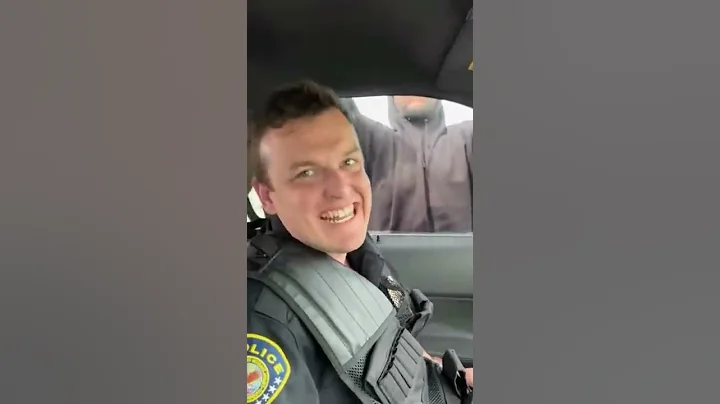 Criminal Passes out while breaking into OCCUPIED Police Car SHORT FULL VIDEO LINKED BELOW