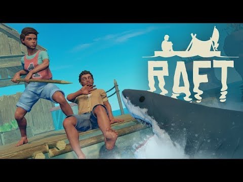 Видео: Raft | Бубличек и Дядя Лис в огромном океане совсем одни или нет, погнали узнаем 😃🤩