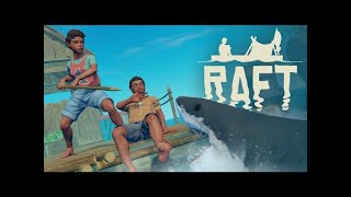 Raft | Бубличек и Дядя Лис в огромном океане совсем одни или нет, погнали узнаем 😃🤩