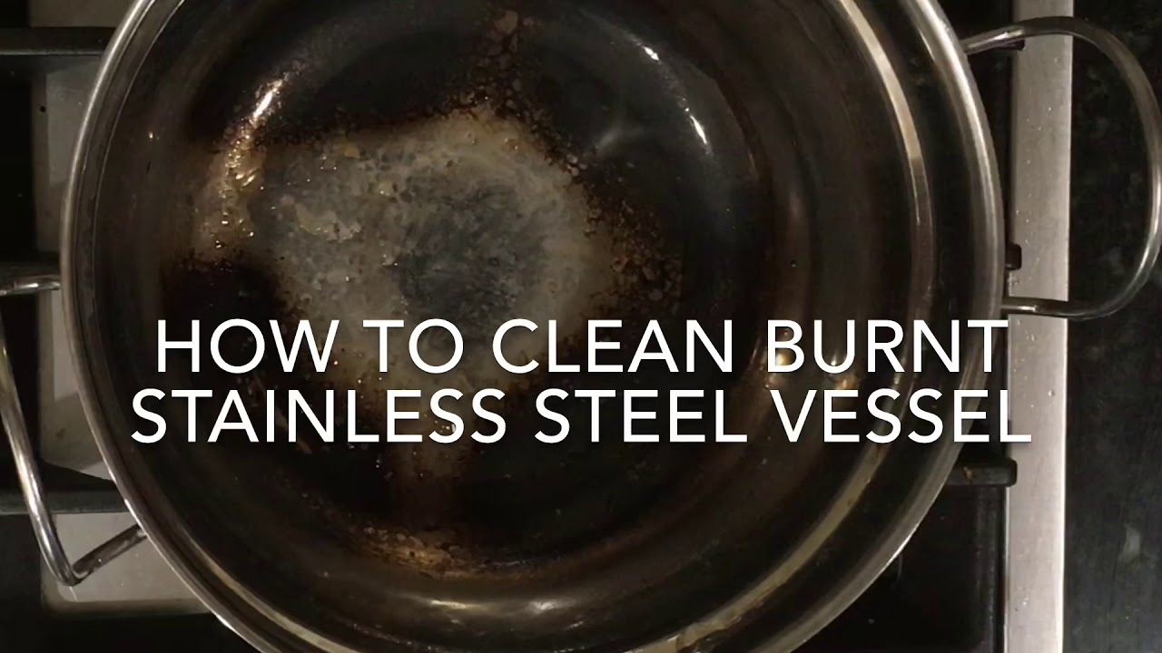 அடி (கரி) பிடித்த பாத்திரம் சுத்தம் செய்வது எப்படி How to clean burnt