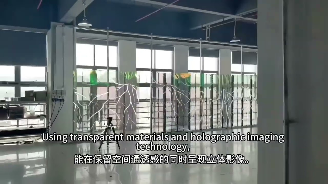 A transparent window for dialogue with the future