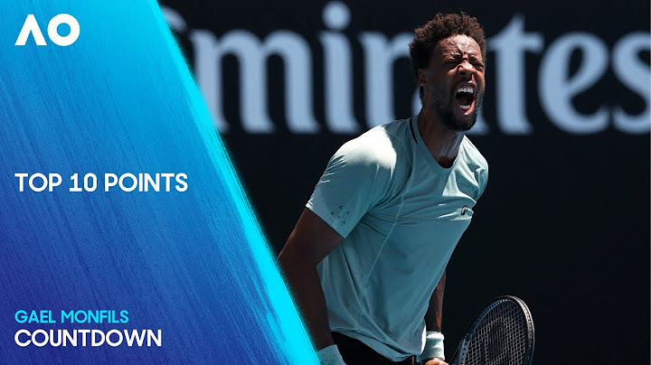 Gael Monfils | Top 10 Points | Australian Open 2025