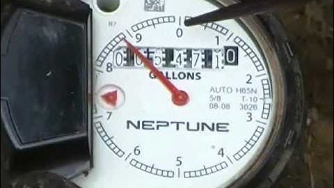 How to use your water meter to check for potential water leaks, Instructional video
