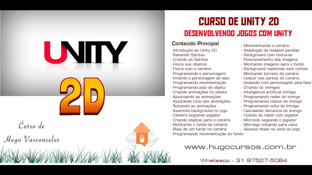 Curso de Unity 2D - Aula 08 - Programando movimentação - YouTube