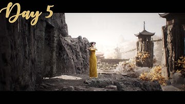 Moving Meditation 3d Challenge WIP and Main Submission | Day5| by Arpit Gupta