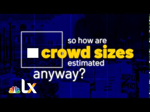 The Science Behind Crowd Size Estimates Is Complicated by Politics and Privacy | NBCLX