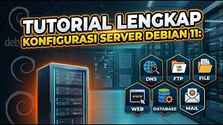 Tutorial Lengkap Konfigurasi Server Debian 11: DNS, FTP, File, Web, Database, dan Mail Server