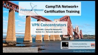 An overview of VPN Concentrators - CompTIA Network+ N10-005: 4.1 image