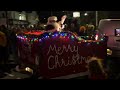 Father Christmas Coming On His Float