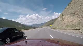 Denver to Utah on I-70 Jeep JK Rocky Mountains