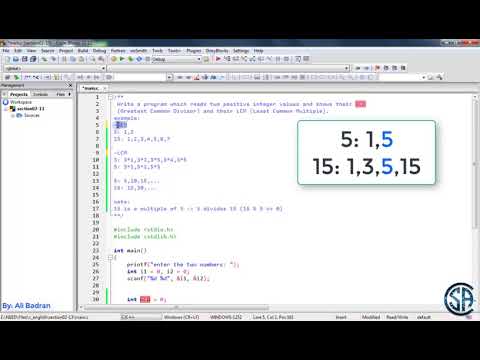 C Program To Find GCD and LCM of Two Numbers | Must Watch