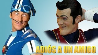 Sportacus le da el último adiós a Robbie Rotten (Adiós, amigo)