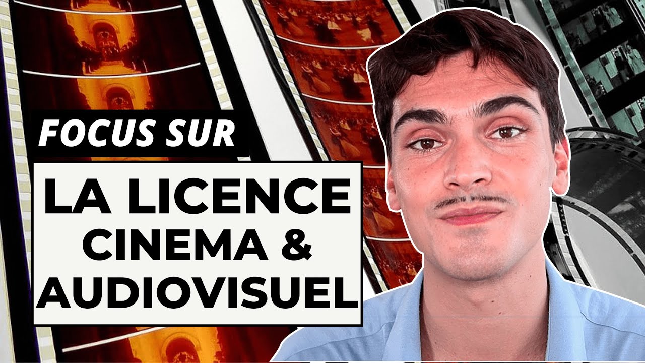 La licence cinéma & audiovisuel : diplôme, programme, débouchés, matières,...