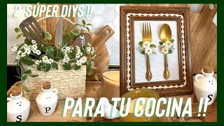 IDEAS DECORATIVAS  Para Todo El Año EN TU COCINA  Muy Faciles!! y Economicas!!🍴DIY HOME DECOR IDEAS🥄