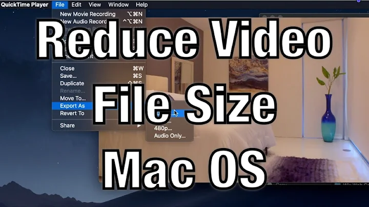How To Reduce Video File Size On Mac