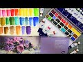 Spoiler Alert: The Tubes are WAY Better Than The Pans! Paul Rubens Floral Tube Watercolor Review