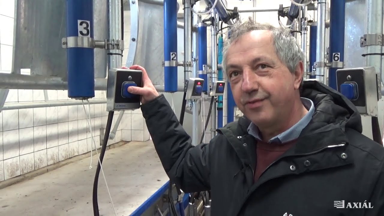 DeLaval halszálkás fejőház bemutató