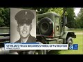 Veteran's truck becomes symbol of patriotism