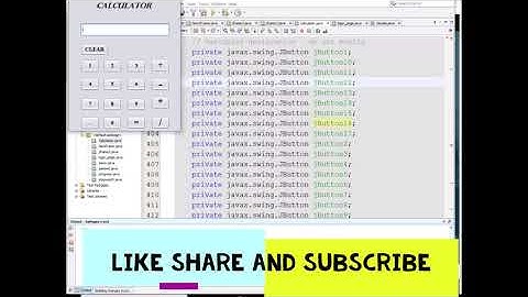 Calculator in java | how to make caculator | javaswing |netbeans| java GUI
