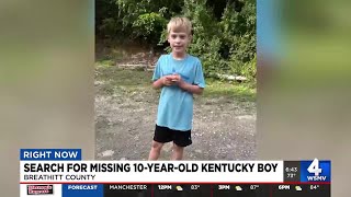 Search continues for missing Kentucky boy