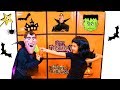 Giant Smash Surprise Toys Wall HALLOWEEN SURPRISE TOYS GAME w/ Hotel Transylvania 3