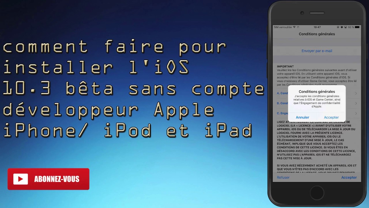 TÉLÉCHARGER IOS 10.3.2 SANS PC GRATUIT