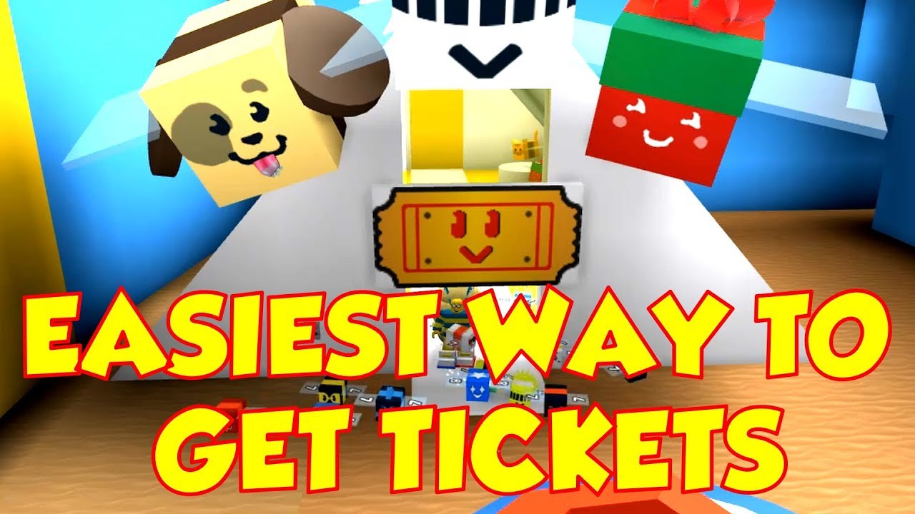 Easiest Way To Get Free Bee Swarm Simulator Tickets Youtube - tix bee roblox