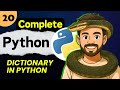 Lec 20: Dictionary in Python | Python Full Course (2025)
