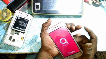 QMobile S6S Hard Reset Pattern remove