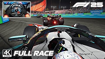 F1 25 Ultra Realistic by Kimi Antonelli – Full Race 2025 Las Vegas GP | G29 Steering Wheel