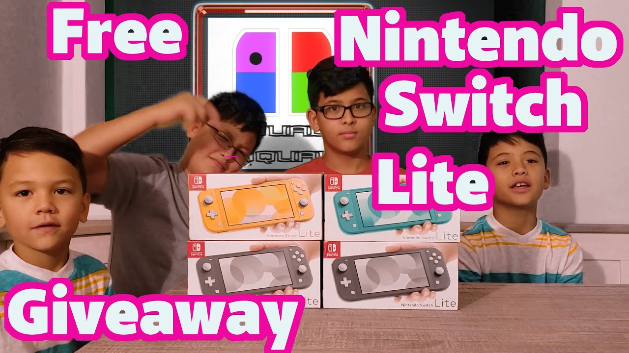  Free Nintendo Switch Lite Giveaway YouTube