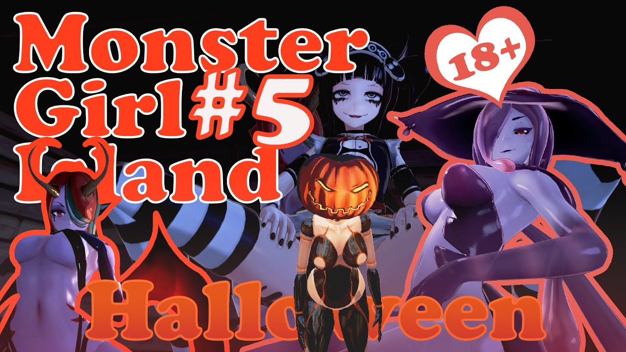 monster girl island halloween v2