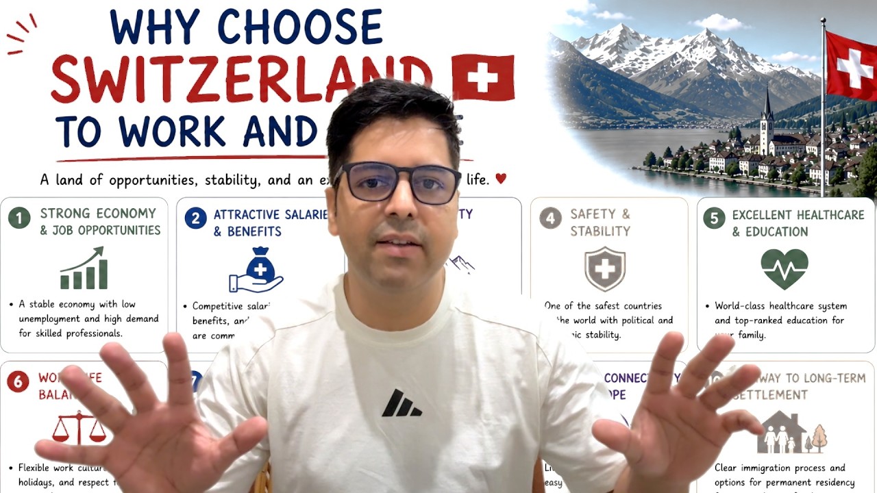 Now Work and Settle in Switzerland (Step by Step Process)