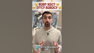 What is B2B, B2C, DTC, B2B2C? Explained in 114 seconds w/ Netflix, Warby Parker, Spotify.