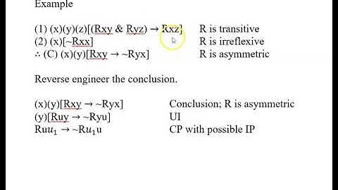 6.9b Quantificational Syntax 9: Quantifier Rules with Relations
