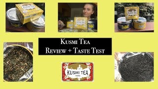 Kusmi Tea Unboxing & Taste Test | Review