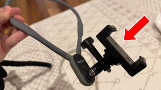 Telesin the Best Magnetic Neck Mount for iPhone Setup