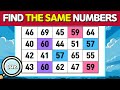 🔎Find the same numbers #042