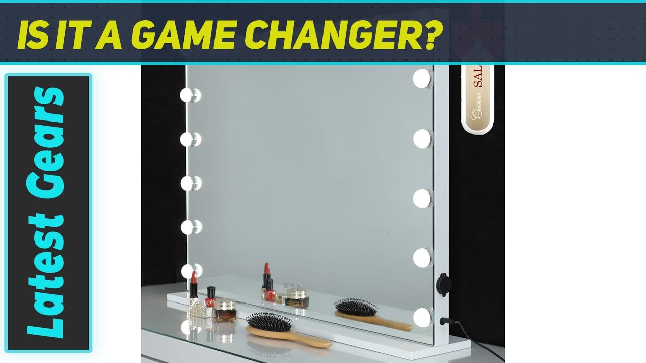 iCREAT Hollywood Makeup Mirror with Lights: Elevate Your Vanity Space ...