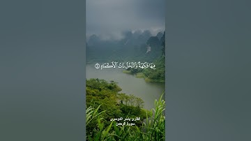 سورة الرحمن آية 1-16 القارئ ياسر الدوسري