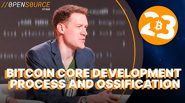Bitcoin Core Development Process and Ossification - Bitcoin 2023