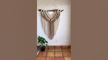Large Custom Macrame Wall Hanging, boho home decor, fiber art