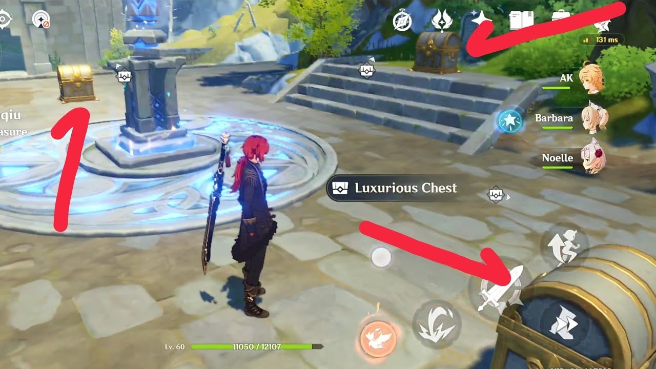 [Quest, W3] Genshin Impact 3 Luxurious Chests !! Challenge Puzzle