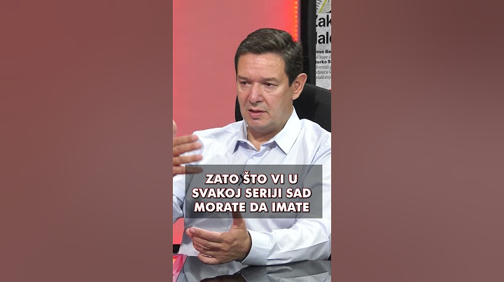 Nemanja Šarović - Danas je moderno biti na prajdu jer je to in!
