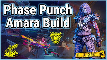 Phase Punch Amara (Explosive Level 72 Build) | Save File | Mayhem 11 | Borderlands 3