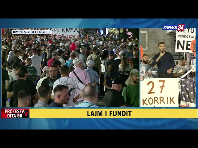 I riu në protestën kundër Ramës: Kërkojmë një sistem proporcional kombëtar