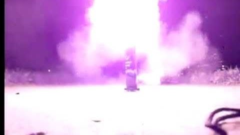 Motar Shell Firework Launch in Slow Motion 240fps