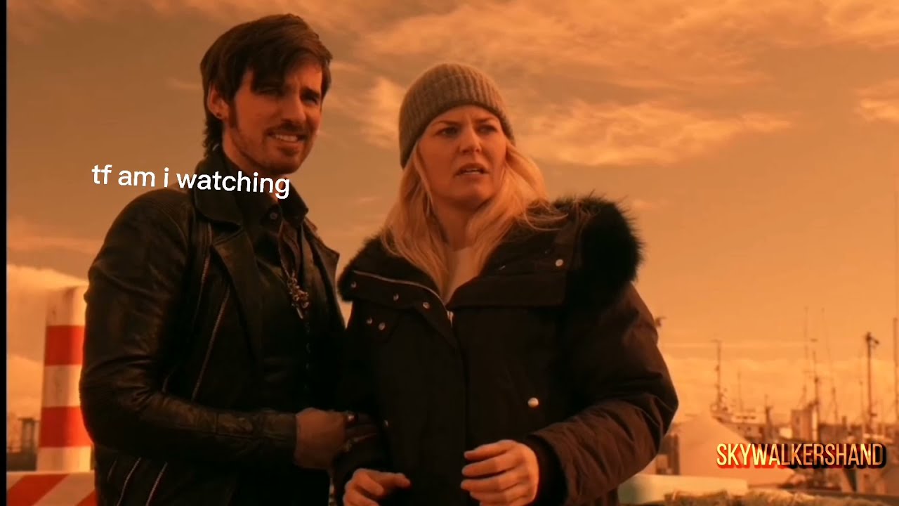 Killian Jones being Killian Jones in the background for 7 minutes || Once Upon A Time