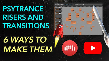 Psytrance Riser Fundamentals - 6 Ways to Make Them (Massive Youtubers Collab)