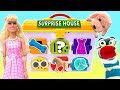 Fizzy Helps Barbie With Magical Doors Dream House | Fun Videos For Kids